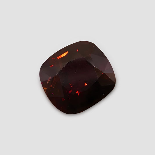 6.43ct Cushion Red Spinel IGI Certified Burma (Myanmar) Unheated Anniversary Gift For Love