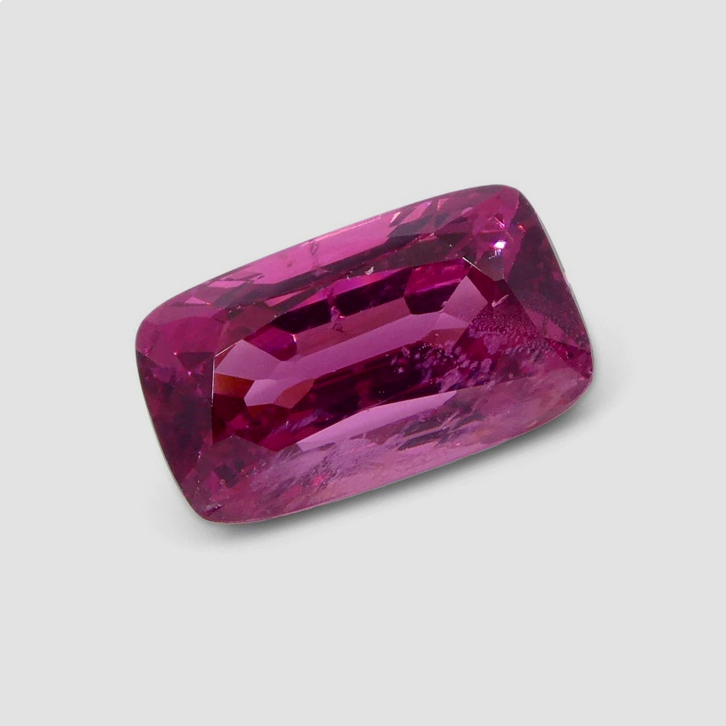 2.74ct Cushion Purplish Pink Mahenge Spinel IGI Certified Unheated Anniversary Gift For Love