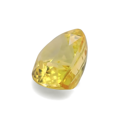 Sapphire Gemstone Yellow Sapphire 2.28 cts IGI Certified Sapphire Precious Stone Anniversary Gift