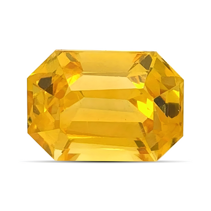 Yellow Sapphire IGI Certified Gemstone Natural Yellow Sapphire Loose 2.05 carat Anniversary Gift