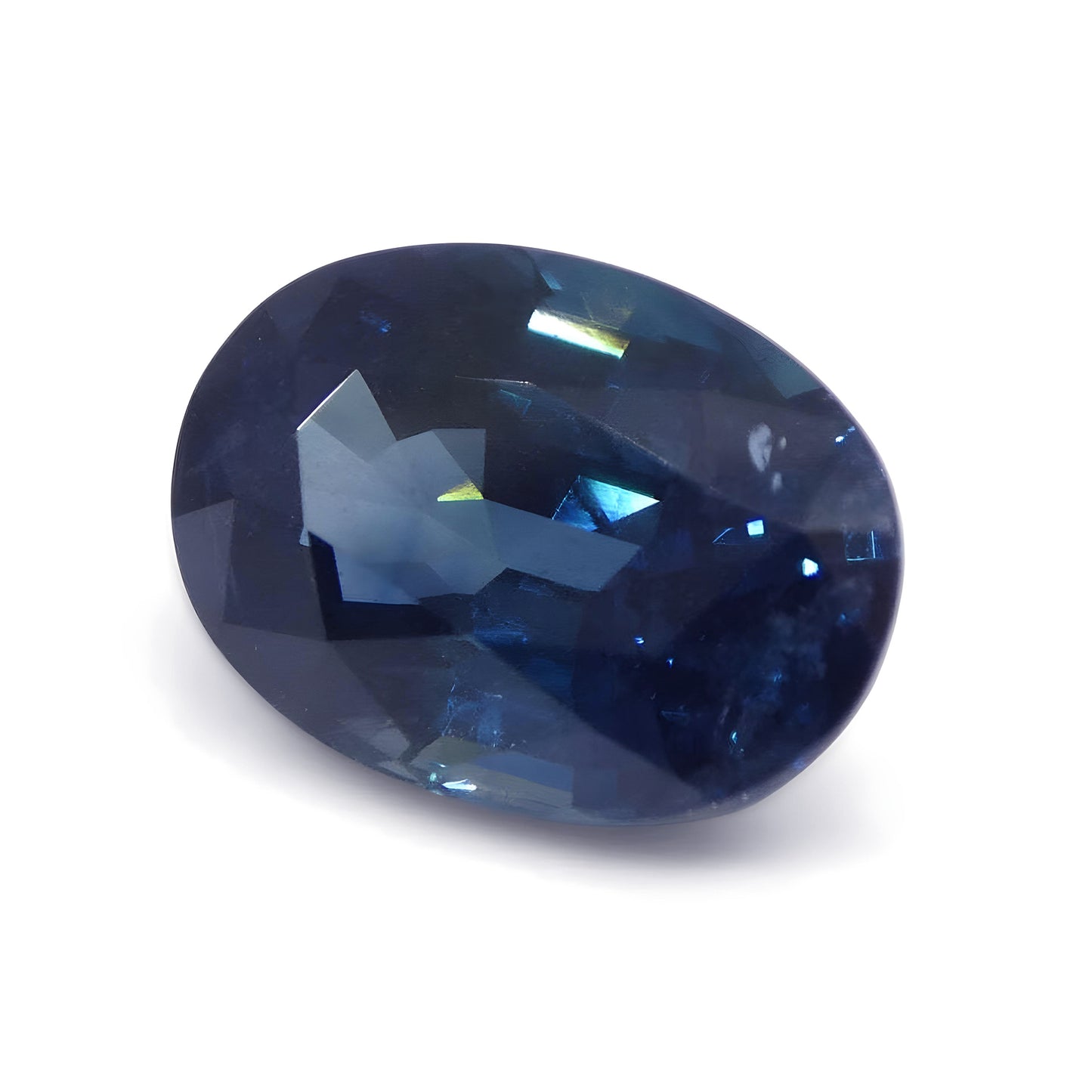 3.87ct Oval Greenish Blue Sapphire IGI Certified Madagascar Anniversary gift