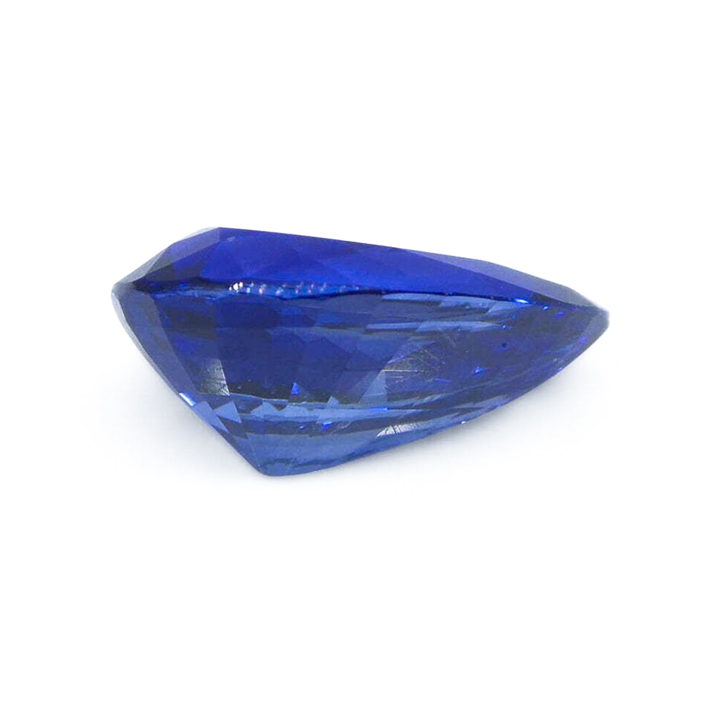 2.32ct Pear Blue Sapphire IGI Certified Sri Lanka Gemstone Anniversary Astrology Gift