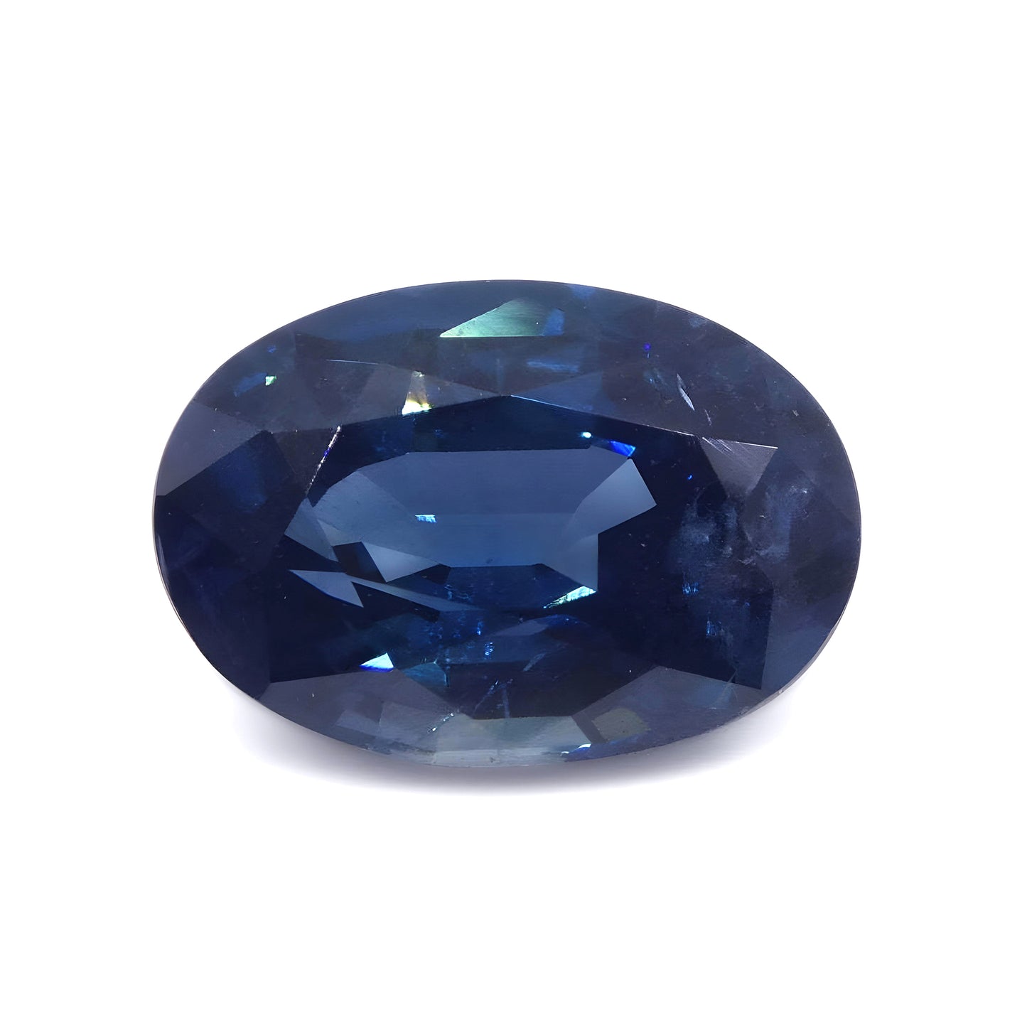 3.87ct Oval Greenish Blue Sapphire IGI Certified Madagascar Anniversary gift