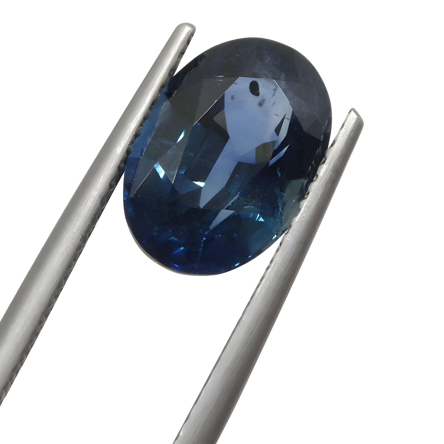 3.87ct Oval Greenish Blue Sapphire IGI Certified Madagascar Anniversary gift