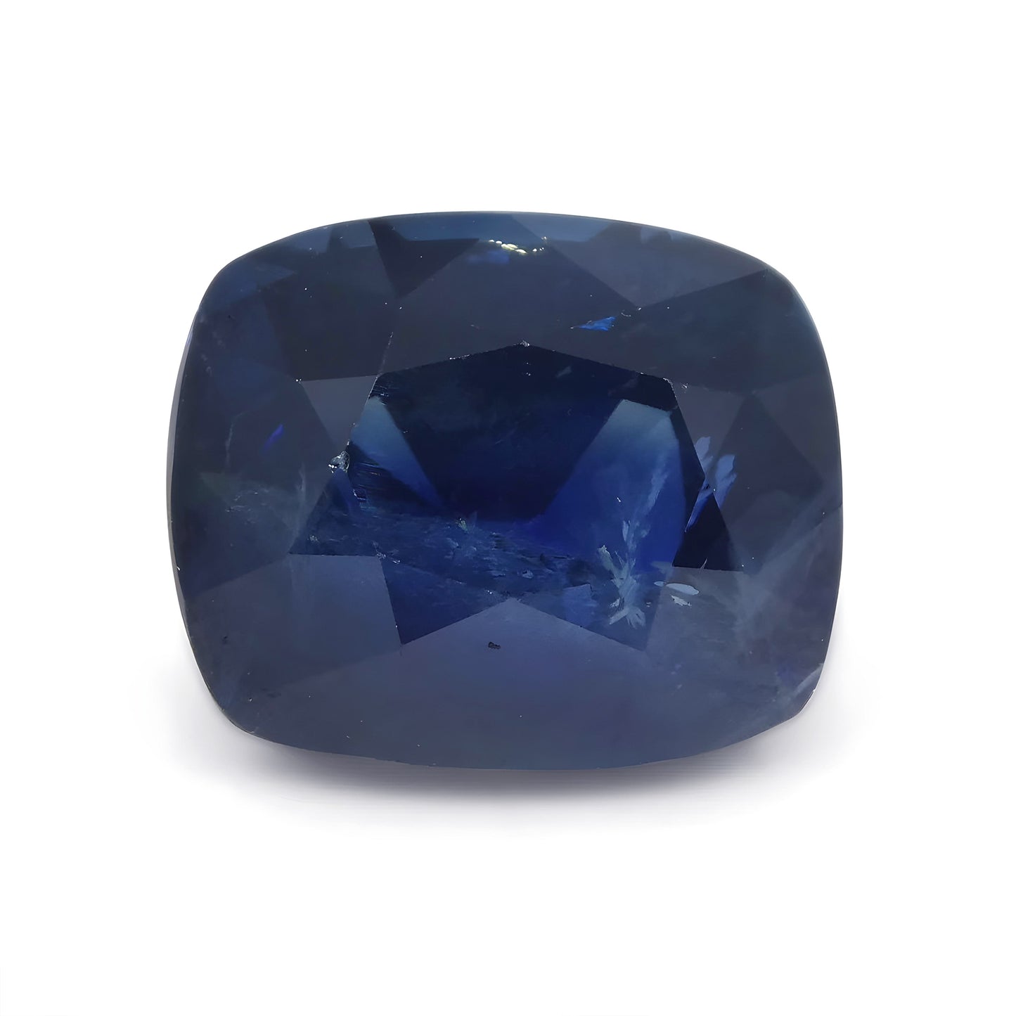 8.96 ct Blue Sapphire Cushion IGI Certified Ethiopian, Unheated Anniversary Gift For love