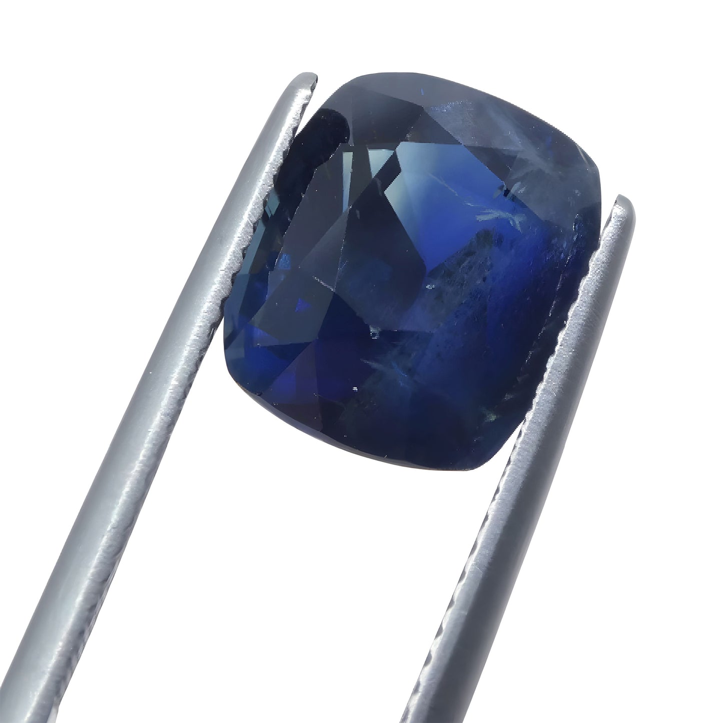 8.96 ct Blue Sapphire Cushion IGI Certified Ethiopian, Unheated Anniversary Gift For love