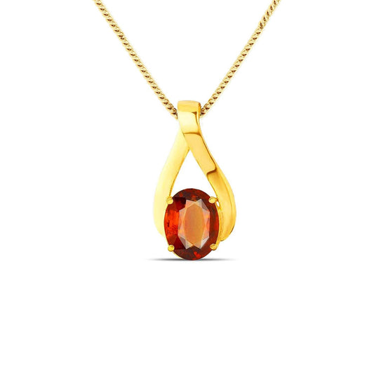 925 Sterling Silver Gold Plated Garnet Pendant, Vintage Jewelry, Garnet Jewelry, Valentine's Day Gift For Women, Christmas Gift for Her