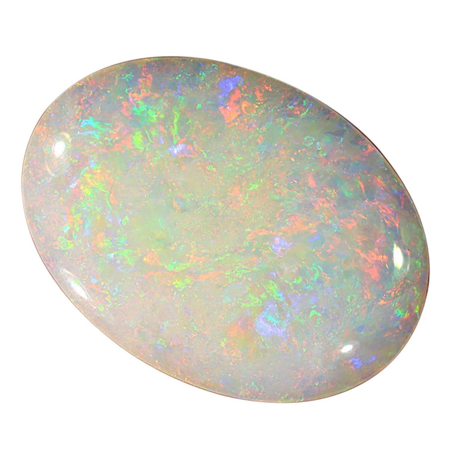 Oval Size Opal, White with Flash - Natural Ethiopian Opal, Opal Jewelry making,  Welo Opal, Opal Crystal, Multi fire Opal Valentine Gift