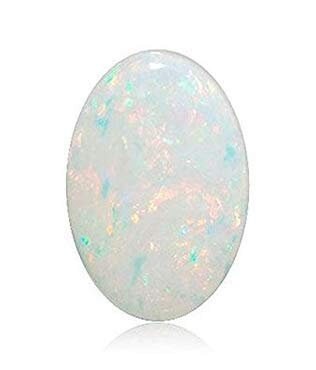 Oval Size Opal, White with Flash - Natural Ethiopian Opal, Opal Jewelry making,  Welo Opal, Opal Crystal, Multi fire Opal Valentine Gift