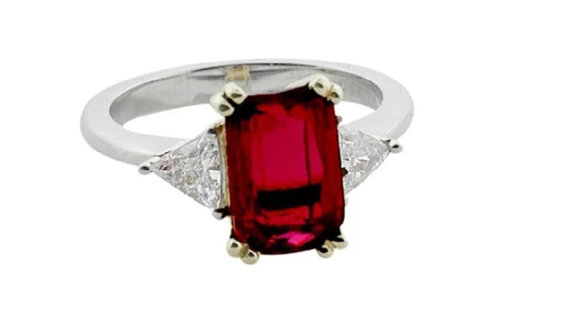 Natural Red Ruby 6.00 Ring, 925 Sterling Silver, Handmade Ring For Men And Woman, Christmas Gift