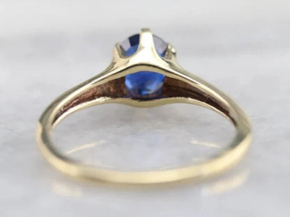 Natural Blue Sapphire 5.25 Carat ring, 925 Sterling Silver, Handmade ring For Men And Women, Christmas Gift