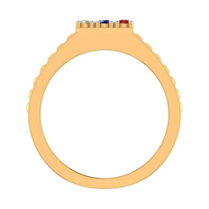 Al-Tasā‘ Navratna Panchdhatu Ring