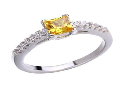 Natural Yellow Citrine 5.30 Carat Ring, 925 Sterling Silver, Handmade Ring For Men And Woman, Christmas Gift