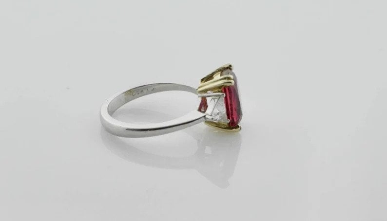 Natural Red Ruby 6.00 Ring, 925 Sterling Silver, Handmade Ring For Men And Woman, Christmas Gift