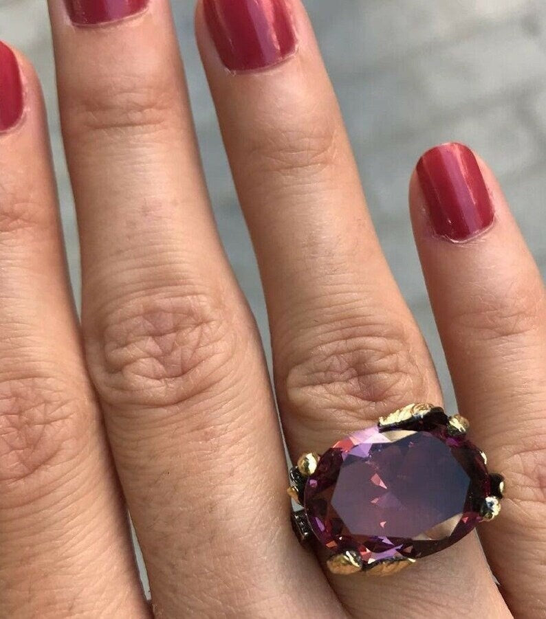 Najm Alexandrite Gemstone Ring