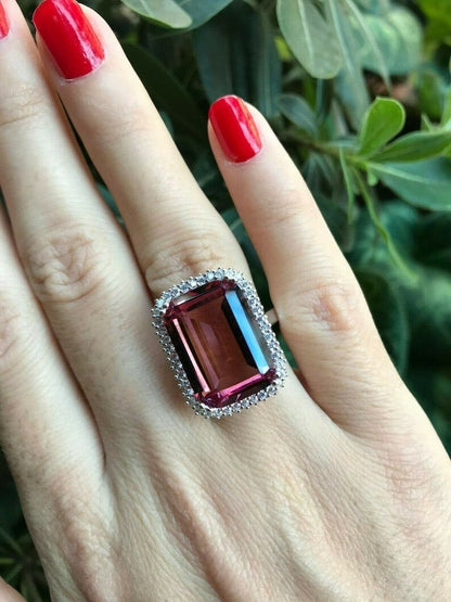 Lūna Alexandrite Sterling Silver Ring