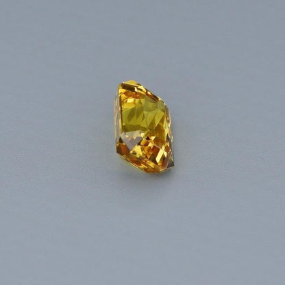 IGI Certified Earth Mined Natural Unheated Madagascar Real Yellow Sapphire Loose Gemstone