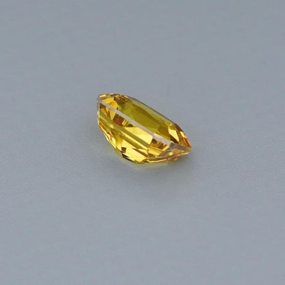 IGI Certified Earth Mined Natural Unheated Madagascar Real Yellow Sapphire Loose Gemstone