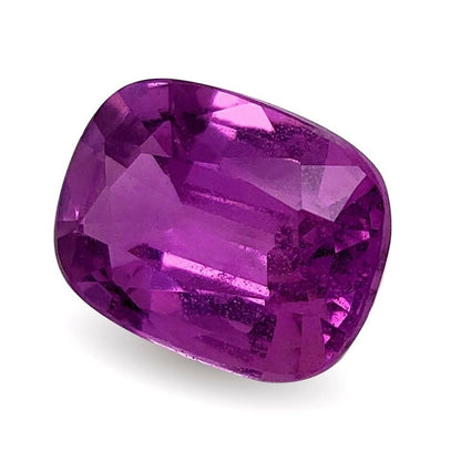 Purple Sapphire Gemstone Natural Loose IGI Certified Purple Sapphire 2.95 carat Gemstone