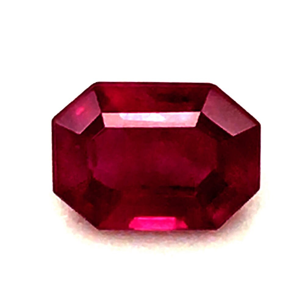 Ruby Gemstone Loose Natural Burma Ruby IGI Certified Ruby Gemstone 0.89 carat Anniversary Gift