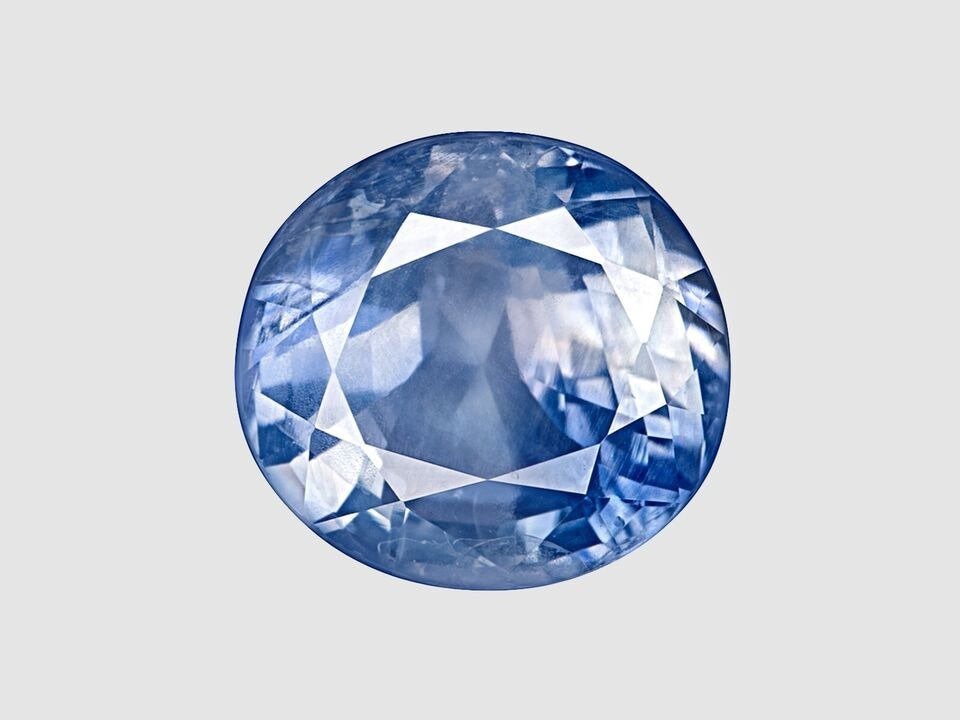 IGI Certified KASHMIR Blue Sapphire 3.44 Ct. Natural Untreated OVAL Cut Anniversary Gift