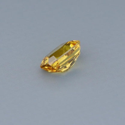 IGI Certified Earth Mined Natural Unheated Madagascar Real Yellow Sapphire Loose Gemstone