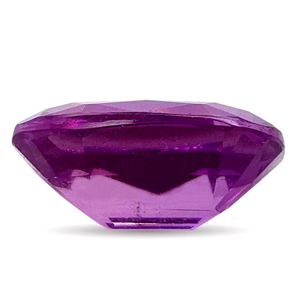 Purple Sapphire Gemstone Natural Loose IGI Certified Purple Sapphire 2.95 carat Gemstone