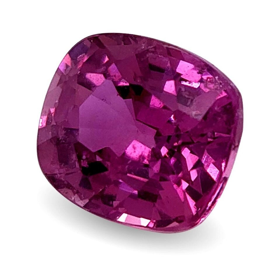 Purple Sapphire Gemstone Natural Loose IGI Certified Purple Sapphire 2.40 carat Gemstone