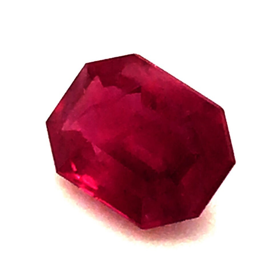 Ruby Gemstone Loose Natural Burma Ruby IGI Certified Ruby Gemstone 0.89 carat Anniversary Gift