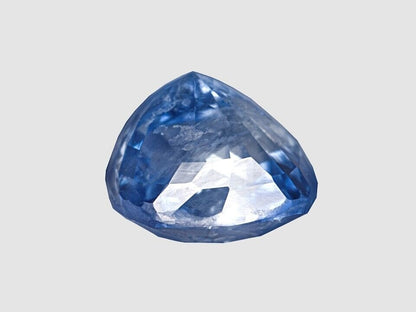 IGI Certified Ceylon Blue Sapphire 3.25 Ct. Natural Untreated SQUARE Cushion Mixed Cut