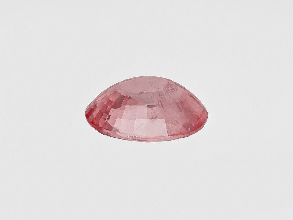 IGI Certified SRI LANKA Padparadscha Sapphire 5.03 Cts Natural Untreated Oval Anniversary Gift