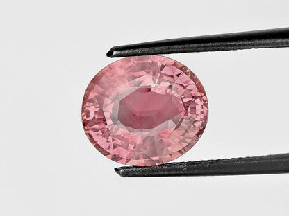 IGI Certified SRI LANKA Padparadscha Sapphire 5.03 Cts Natural Untreated Oval Anniversary Gift